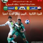 اليمن : منتخبنا الوطني للناشئين يتوج باللقب الثاني لاتحاد غرب آسيا