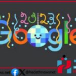 جوجل يزين شعاره احتفاءا بليلة رأس السنة الميلادية