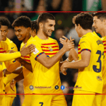 برشلونة يفوز على مستضيفه ريال بيتس ويصعد المركز الثالث