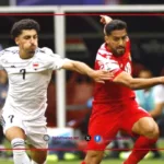 مبارة الاردن والعراق