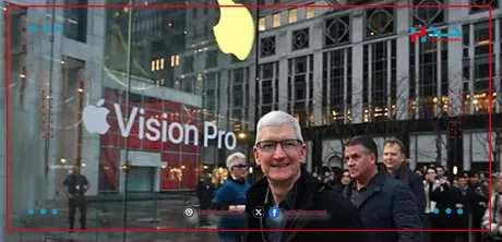 لرئيس التنفيذي لشركة Apple Tim) Cook)