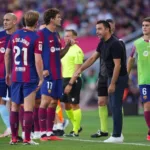 برشلونة لاعبين يطالبون بإقالة تشافي