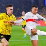 مباراة باريس سان جيرمان ضد دورتموند