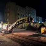 أعمال ترميم وسفلتة طريق المالية في تعز: خطوة نحو تطوير البنية التحتية