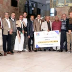 ضمن مشروع تعزيز الحكم المحلي وبناء السلام.. إدارتي تنمية المرأة والموارد بتعز تتسلمان دعماً مكتبياً بتمويل من برجهوف ومنتدى التنمية السياسية  