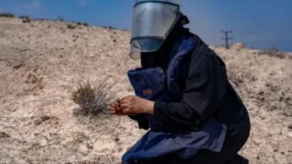 أميمة.. يمنية تُعيد تعريف الشجاعة.. امرأة تواجه الموت والأعراف في حقول الألغام