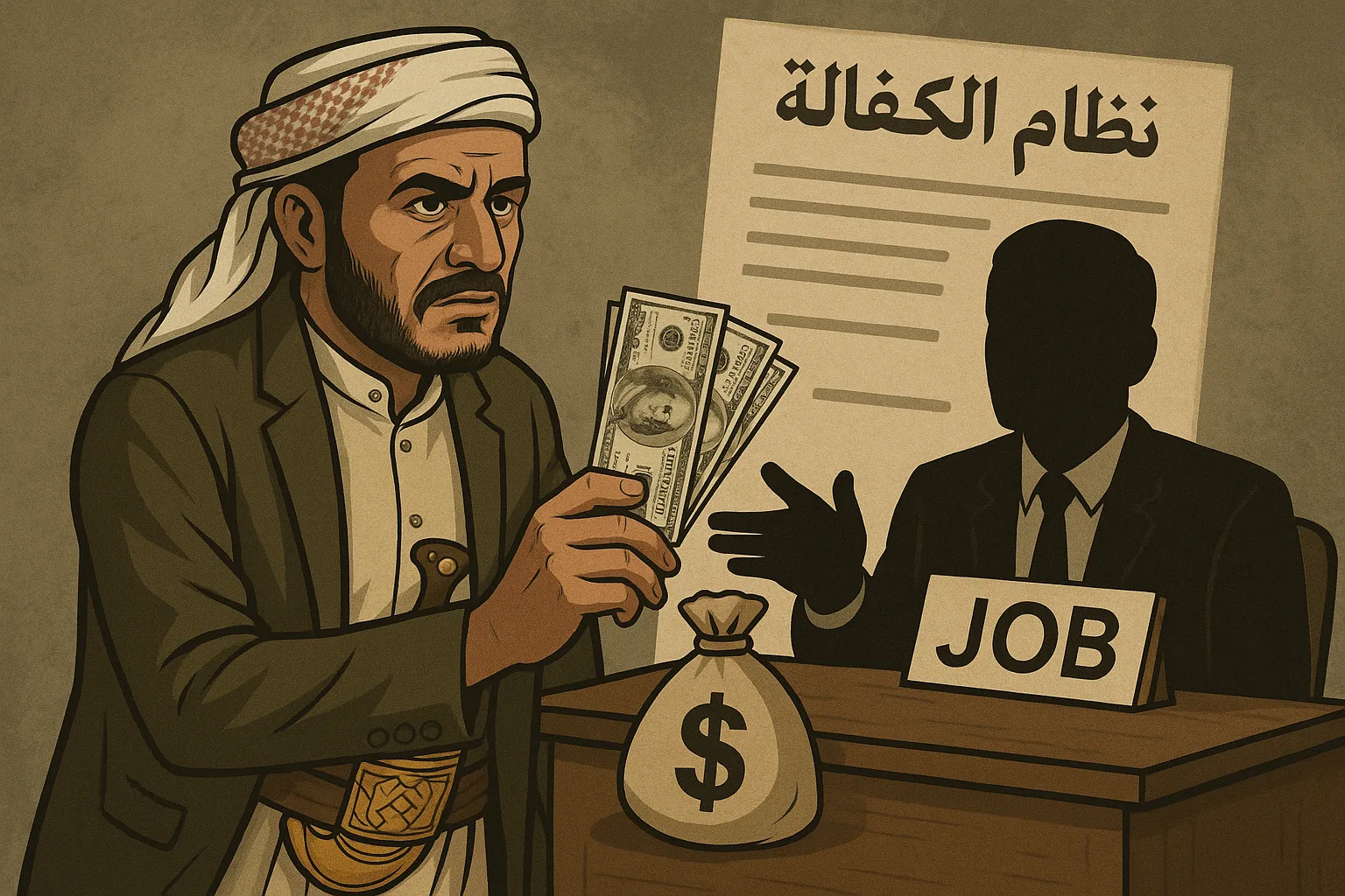 حصري: قيادي حوثي يكشف “نظام الكفالة” السري