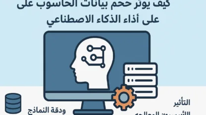 كيف يؤثر حجم بيانات الحاسوب على أداء الذكاء الاصطناعي؟
