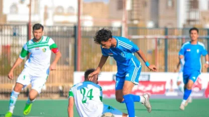 السد يتعادل مع اليرموك والوحدة يكسب شباب البيضاء بهدفين نظيفين